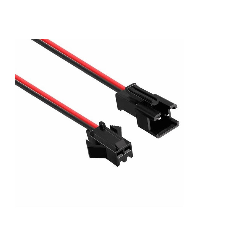 22 AWG JST SM 2 Pin Plug Male and Female Connector with 115 mm wire