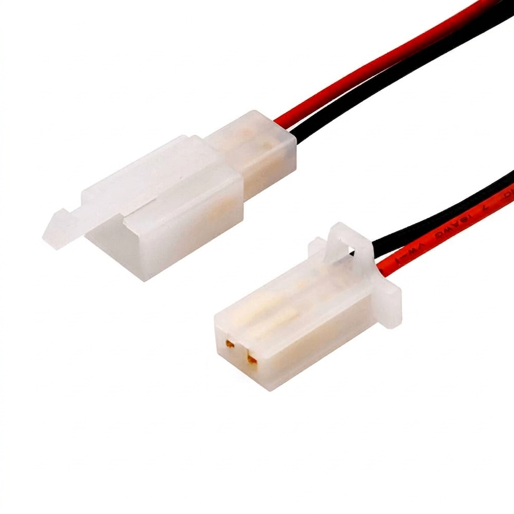 2.8mm 2 Pin way Automotive Motorcycle Electrical Male Female Wire Connector Plug Socket Kit With Brass Terminals