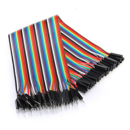 Male to female Connecting Wires / Jumper wires (Set of 40)