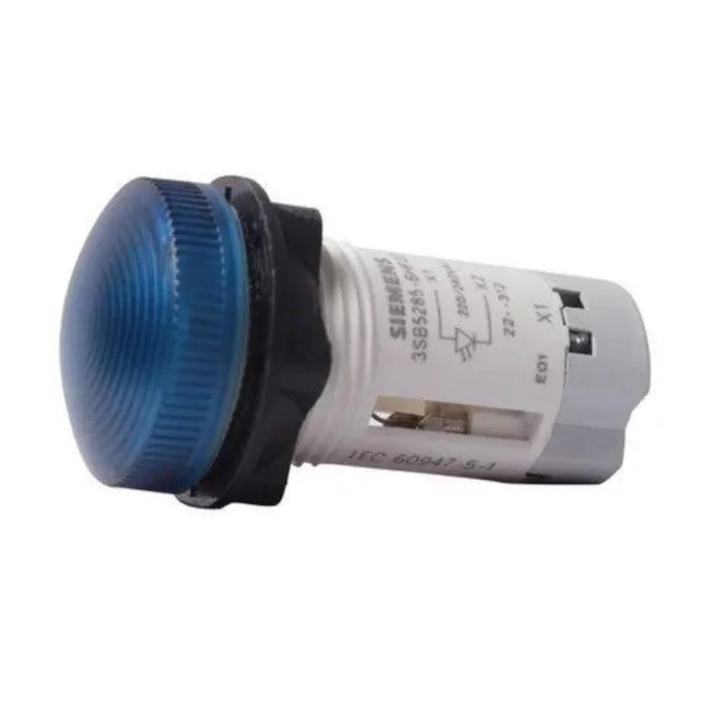 Siemens - 3SB52856HF03 - BLUE LED PILOTLIGHT 220 / 240V AC 50 / 60 HZ
